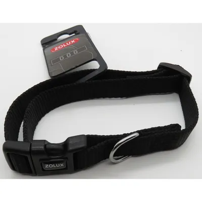 Collier nylon 30 - 40  cm x 15 mm   pour chien.