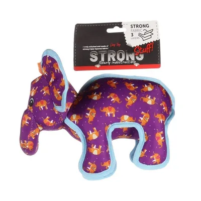 animallparadise - Jouet Strong Stuff Éléphant 21 cm, pour chien