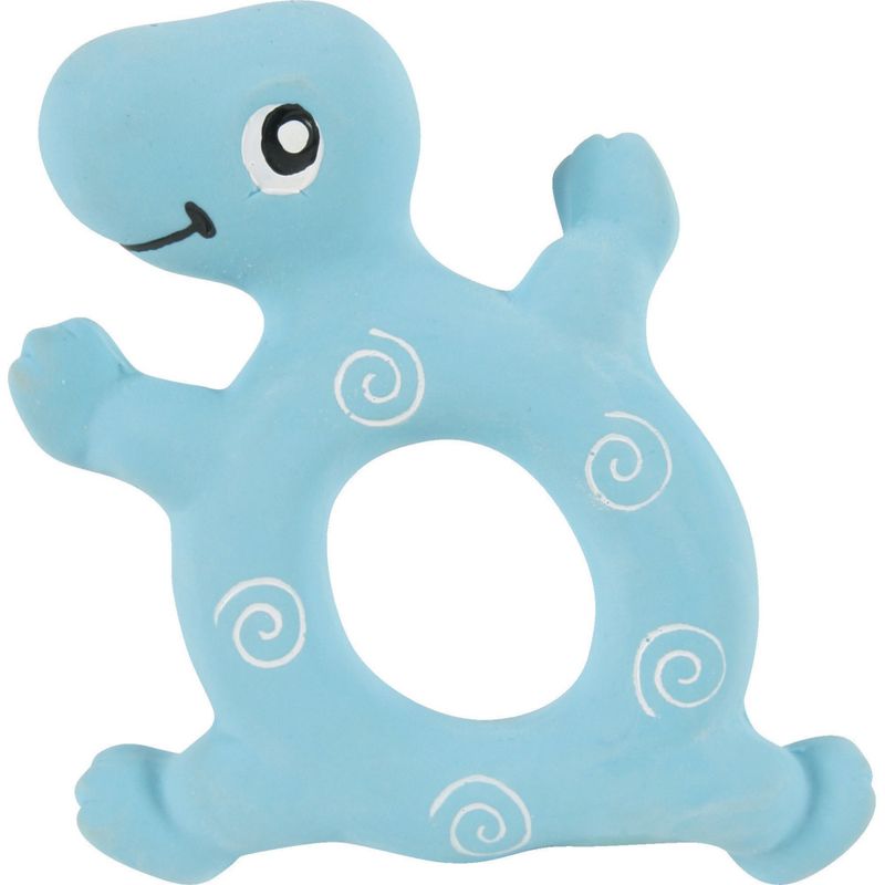 animallparadise - Jouet en latex PUPPY Tortue 10 cm pour chiots.