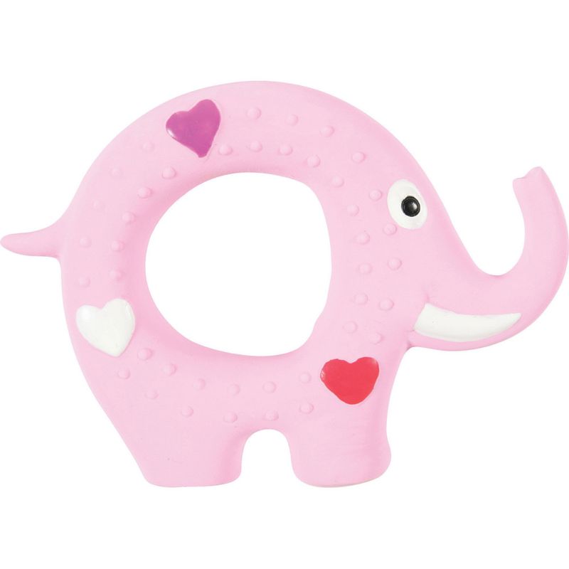 animallparadise - Jouet en latex PUPPY Éléphant.  11 cm. pour chiots.