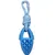 animallparadise - Jouet pour chien ovale en TPR et corde longueur 27.5 cm ,