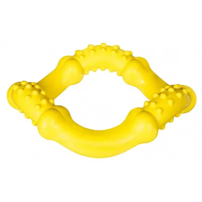 Trixie - jouet aquatique Anneau ondulé pour chien, coloris aléatoire, 15 cm Trixie - jouet aquatique Anneau ondulé pour chien, coloris aléatoire, 15 cm