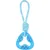 animallparadise - Anneau triangle en TPR et corde longueur total 24.5 cm, b animallparadise - Anneau triangle en TPR et corde longueur total 24.5 cm, b
