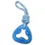 animallparadise - Anneau triangle en TPR et corde longueur total 24.5 cm, b