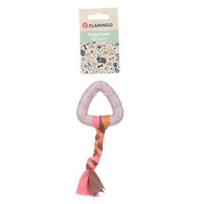 jeux Bunty Triangle Taupe  7.3 x 17.5 x 2 cm pour Chiot