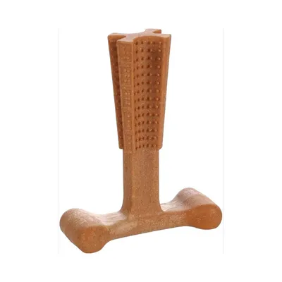 Flamingo - Jouet pour chiens en bambou et nylon avec gout de bœuf Flamingo - Jouet pour chiens en bambou et nylon avec gout de bœuf