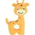 animallparadise - Jouet en latex PUPPY Girafe 10 cm pour chiots animallparadise - Jouet en latex PUPPY Girafe 10 cm pour chiots