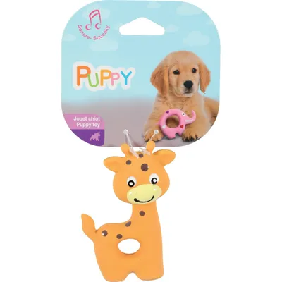 jeux en latex PUPPY Girafe 10 cm pour chiots