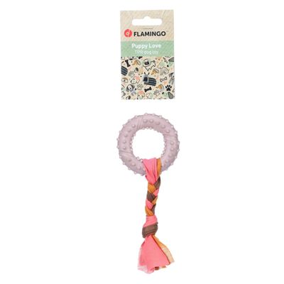 Jouet Bunty Anneau Taupe 17 x 7.3 x 2.1 cm pour Chiot