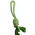 Anneau triangle en TPR et corde longueur total 24.5 cm, vert,  jeux pour ch