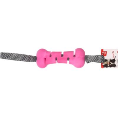 jeux balle os avec poignées,  TPR, 15 cm, pour chien