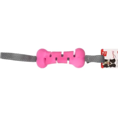 animallparadise - Jouet balle os avec poignées,  TPR, 15 cm, pour chien