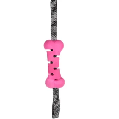 jeux balle os avec poignées,  TPR, 15 cm, pour chien