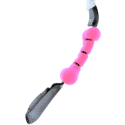 jeux balle os avec poignées,  TPR, 15 cm, pour chien