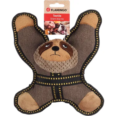 Flamingo - Jouet Paresseux Brun 26 x 22 x 10 cm pour chien
