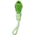 jeux pour chien ovale en TPR et corde longueur 27.5 cm, vert,