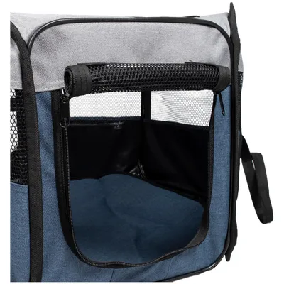 animallparadise - Enclos Flavio ø74 cm hauteur 35 cm couleur gris  pour