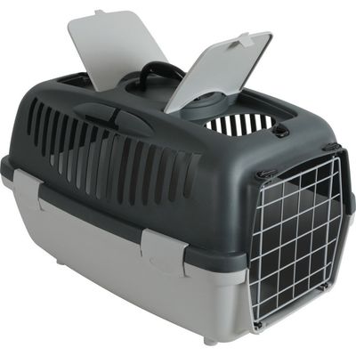 cage gulliver 2, porte métal, taille 36 x 55 x 35 cm, transport pour chien