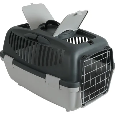 cage gulliver 2, porte métal, taille 36 x 55 x 35 cm, transport pour chien