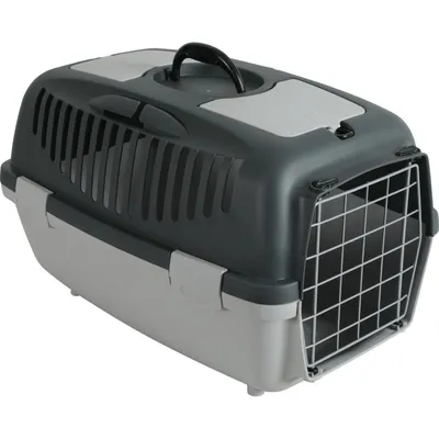 cage gulliver 2, porte métal, taille 36 x 55 x 35 cm, transport pour chien
