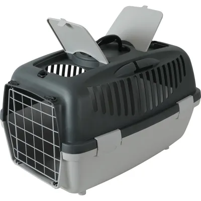 cage gulliver 2, porte métal, taille 36 x 55 x 35 cm, transport pour chien