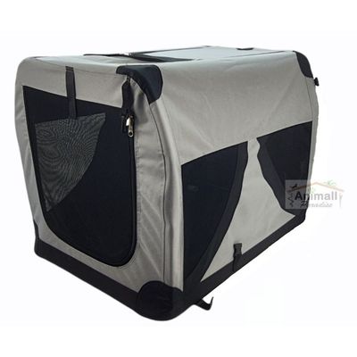 Box de transport pliable pour voiture XL .59 x 81 x 59 cm pour chien