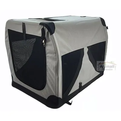animallparadise - Box de transport pliable pour voiture XL .59 x 81 x 59 cm