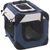 Flamingo - Cage de transport XS Geronimo Bleu 35 x 49.5 x H 35 cm pour chie