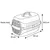 Flamingo - Cage de transport NOAH 1, pour petit chien ou chat maxi 5 kg cou