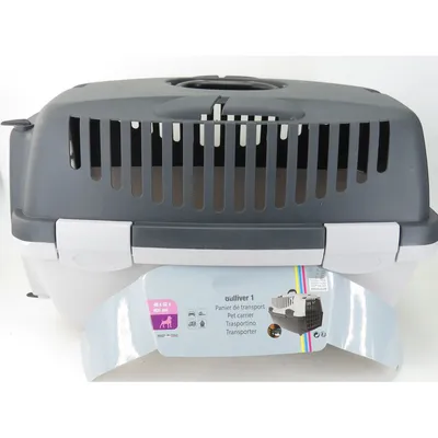 animallparadise - Cage gulliver 1, couleur gris, taille : 48 x 32 x 31 cm,