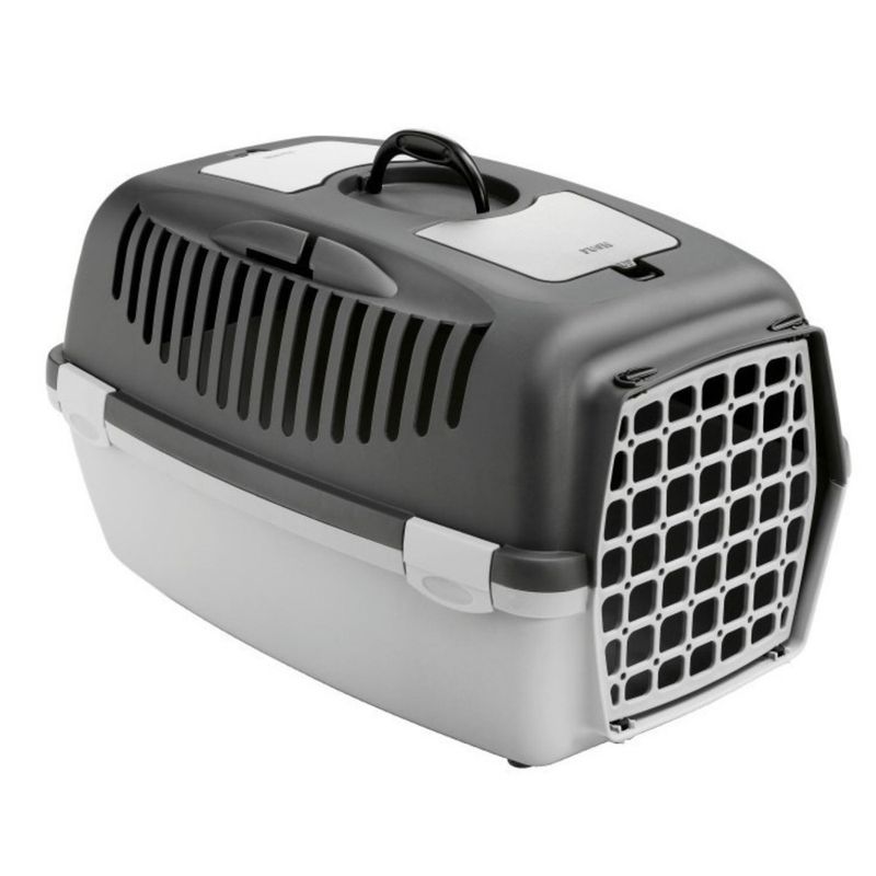 animallparadise - Cage gulliver 2, gris, taille 36 x 55 x 35 cm, transport