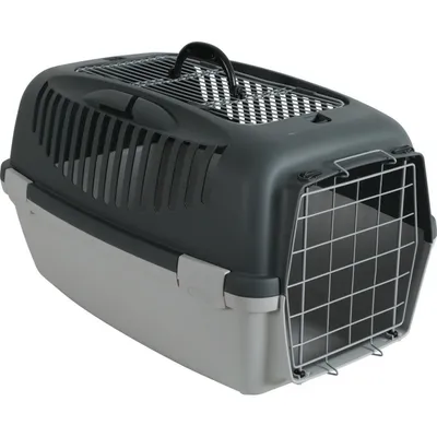 cage gulliver 3, portes métal 40 x 61 x 38 cm, transport pour chien max 12