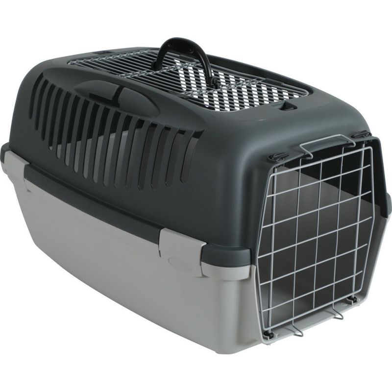 animallparadise - cage gulliver 3, portes métal 40 x 61 x 38 cm, transport