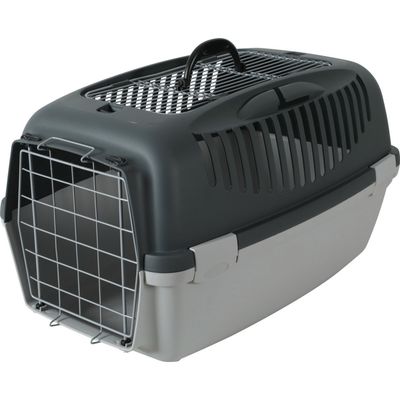 animallparadise - cage gulliver 3, portes métal 40 x 61 x 38 cm, transport
