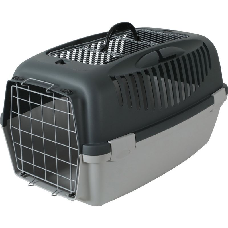 animallparadise - cage gulliver 3, portes métal 40 x 61 x 38 cm, transport
