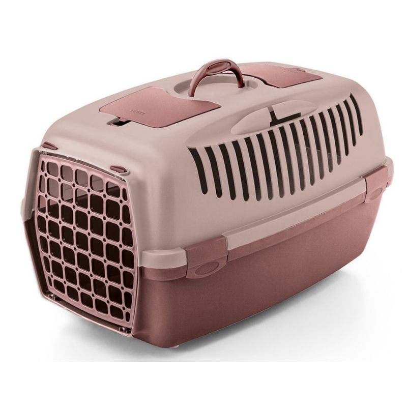 animallparadise - Cage gulliver 3, rose, taille 40 x 61 x 38 cm, transport