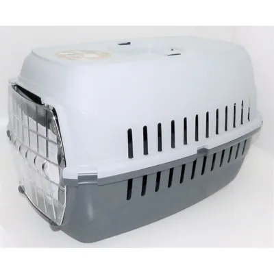 Cage de transport NOAH 2 pour petit chien ou chat maxi 8 kg couleur aléatoi