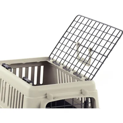 Cage de transport Neto XS 33 x 50 x 33 cm grise pour chien max 7 kg
