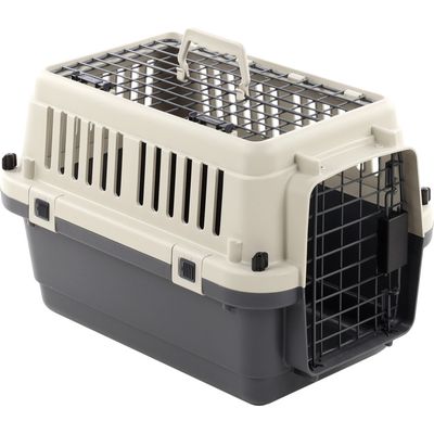 Cage de transport Neto XS 33 x 50 x 33 cm grise pour chien max 7 kg