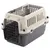 Cage de transport Neto XS 33 x 50 x 33 cm grise pour chien max 7 kg Cage de transport Neto XS 33 x 50 x 33 cm grise pour chien max 7 kg