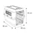 Caisse de Transport pour Animaux de Compagnie Chien Chat Chiot Chaton