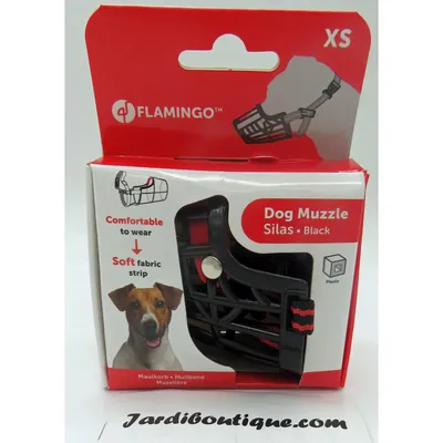 Muselière SILAS XS .  24 cm 30-38 cm. pour chien.