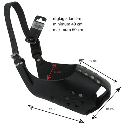 zolux - Muselière de frappe taille 1 couleur  pour chien