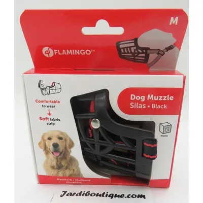 Muselière SILAS M  28 cm 36-47 cm pour chien