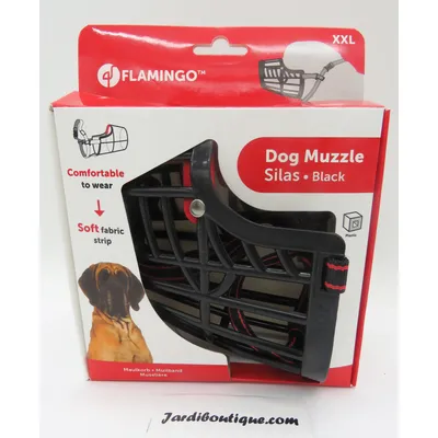 Muselière SILAS XXL  43 cm 51-70 cm pour chien
