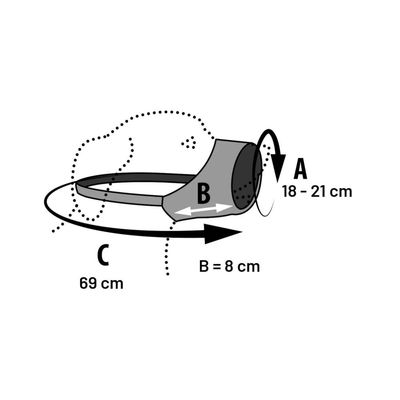 Muselière  en nylon doux taille M pour chien