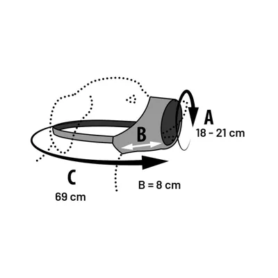 Flamingo - Muselière  en nylon doux taille M pour chien