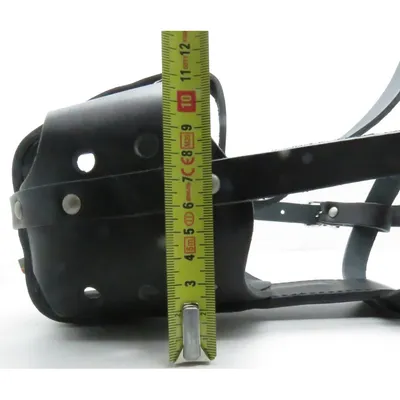 animallparadise - Muselière en cuir pour rottweiler pour chien.