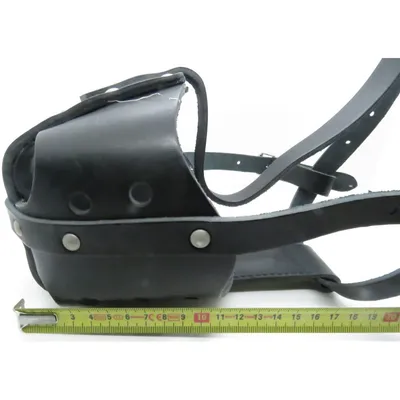 animallparadise - Muselière en cuir pour rottweiler pour chien.