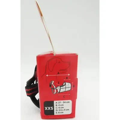 Flamingo - Muselière 27-34 cm SILAS XXS   pour petit chien.